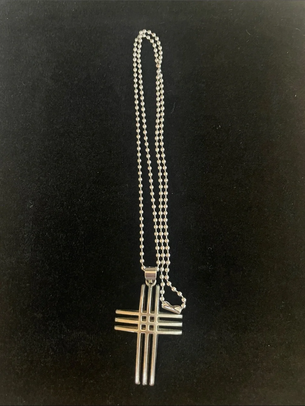Men’s 22” Cross Tag necklace!  Super cool design! NEW! New without tags